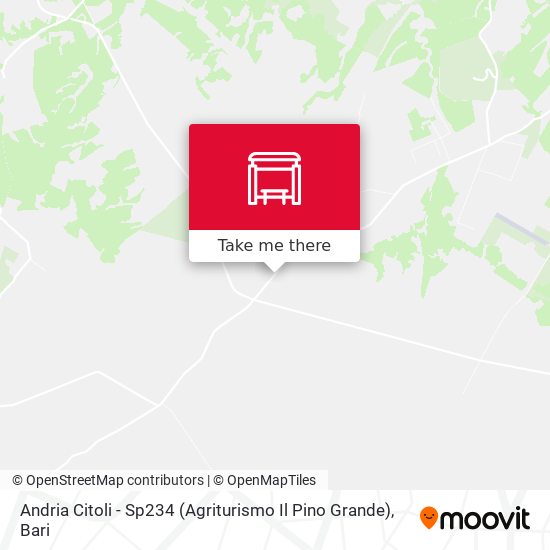 Andria Citoli - Sp234 (Agriturismo Il Pino Grande) map