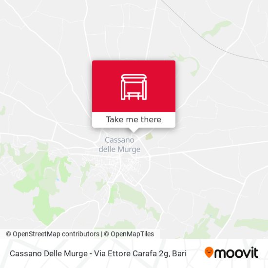 Cassano Delle Murge - Via Ettore Carafa 2g map