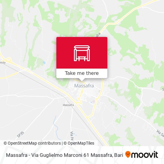 Massafra - Via Guglielmo Marconi 61 Massafra map