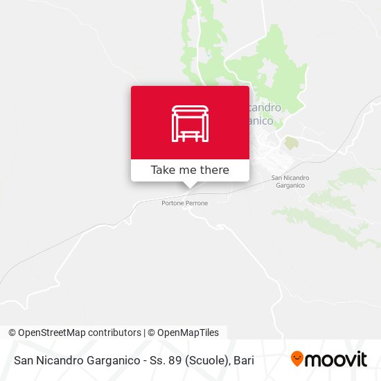 San Nicandro Garganico - Ss. 89 (Scuole) map