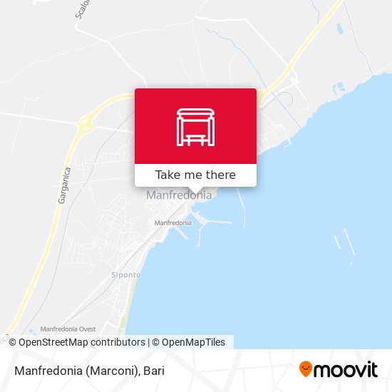 Manfredonia (Marconi) map