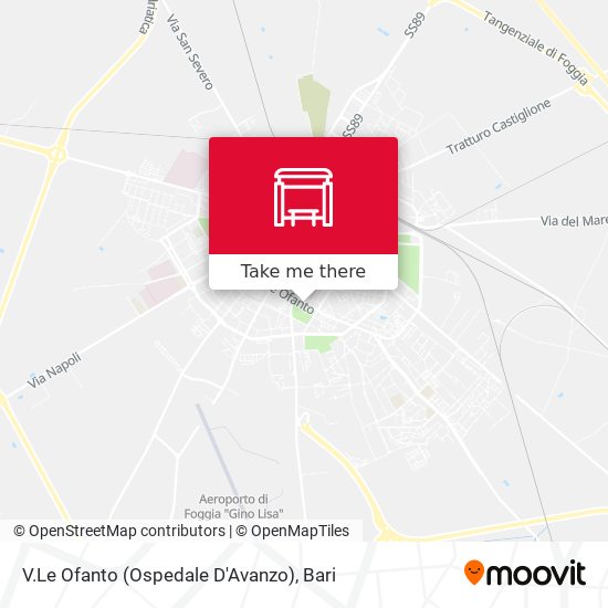 V.Le Ofanto (Ospedale D'Avanzo) map