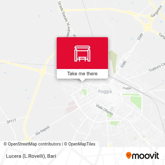 Lucera (L.Rovelli) map