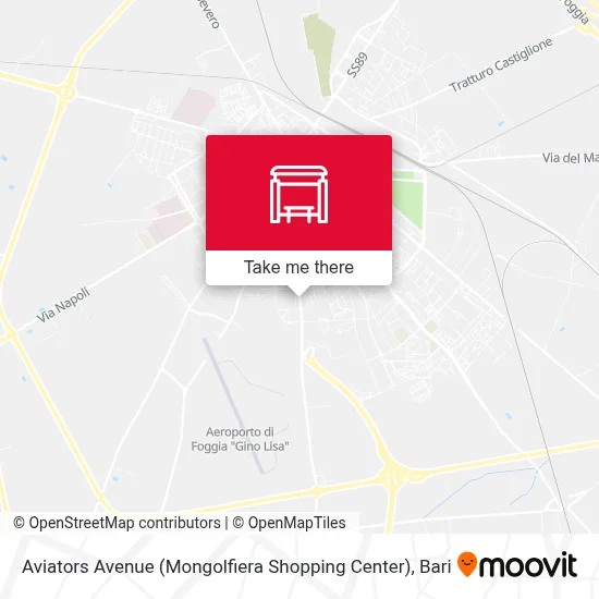 Aviators Avenue (Mongolfiera Shopping Center) map