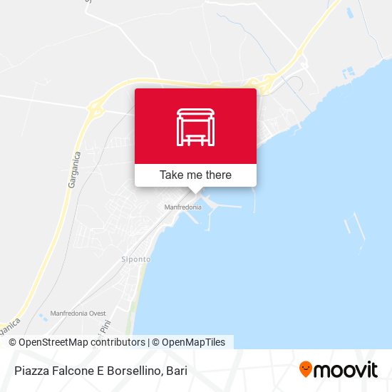 Piazza Falcone E Borsellino map