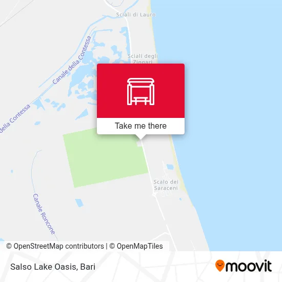 Salso Lake Oasis map