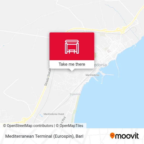 Mediterranean Terminal (Eurospin) map