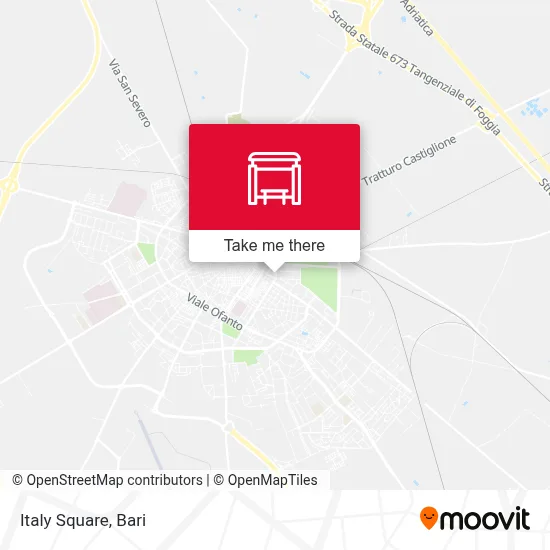 Italy Square map
