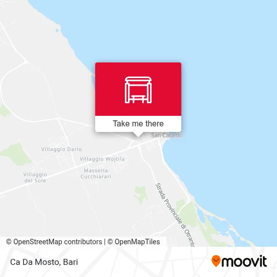 Ca Da Mosto map