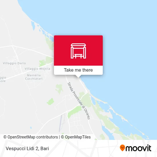 Vespucci Lidi 2 map