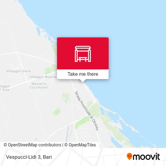 Vespucci-Lidi 3 map