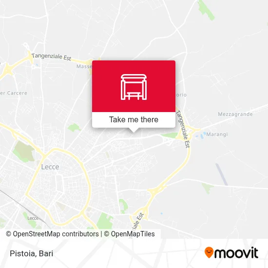 Pistoia map