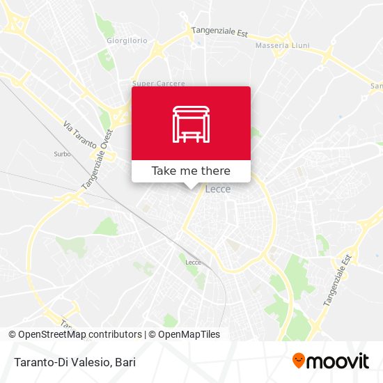 Taranto-Di Valesio map