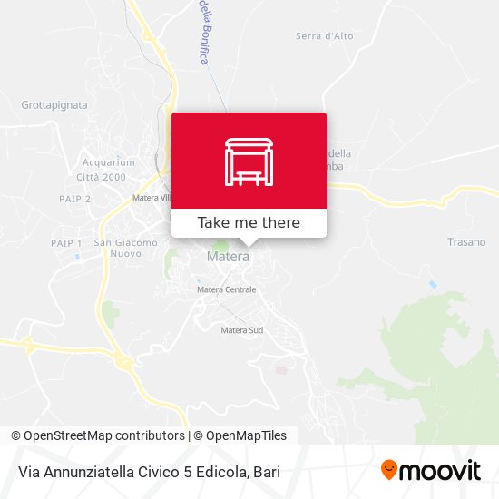 Via Annunziatella Civico 5 Edicola map