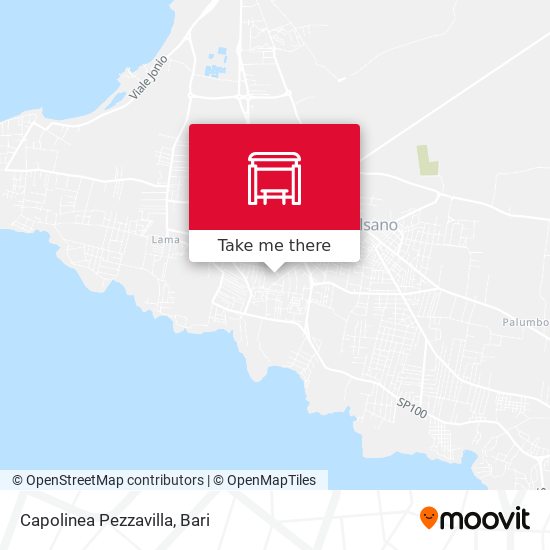 Capolinea Pezzavilla map