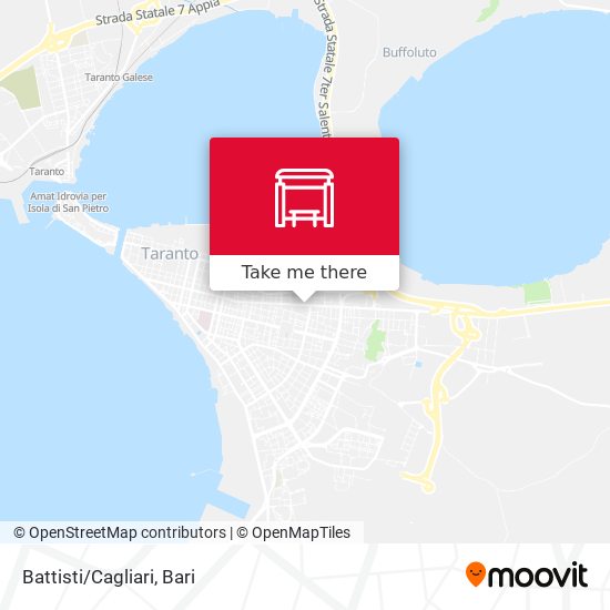 Battisti/Cagliari map