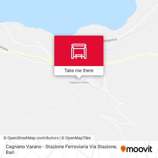 Cagnano Varano - Stazione Ferroviaria Via Stazione map