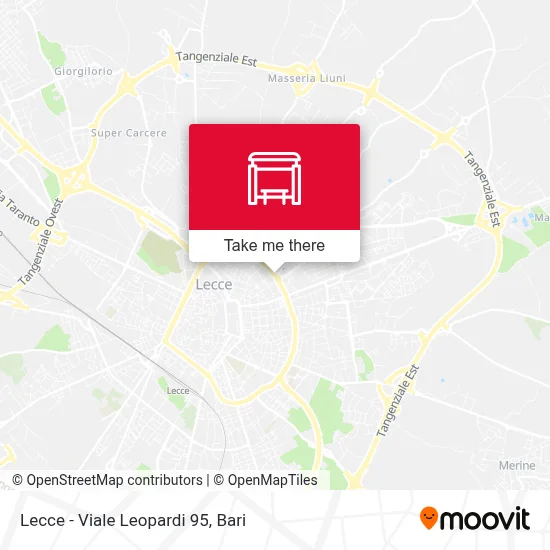 Lecce - Viale Leopardi 95 map