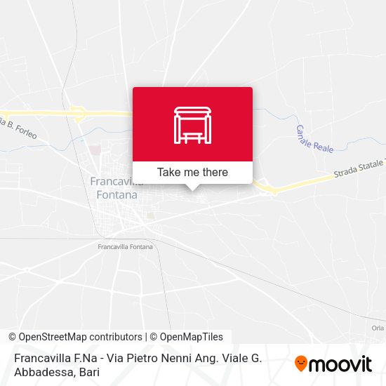 Francavilla F.Na - Via Pietro Nenni Ang. Viale G. Abbadessa map