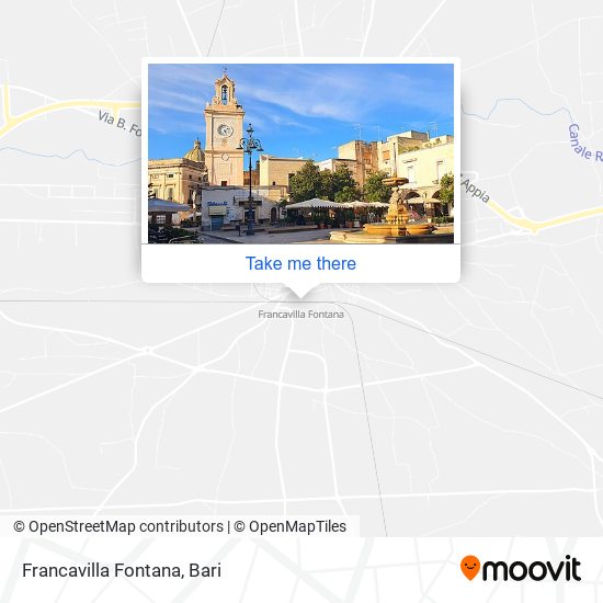 Francavilla Fontana map