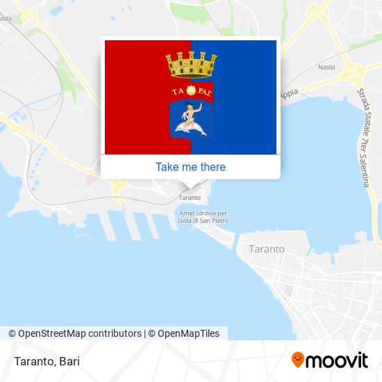 Taranto map