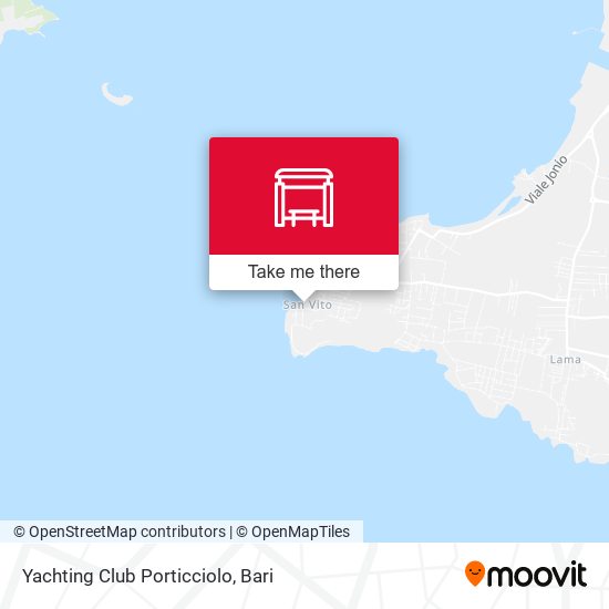 Yachting Club Porticciolo map