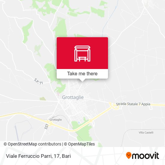 Viale Ferruccio Parri, 17 map