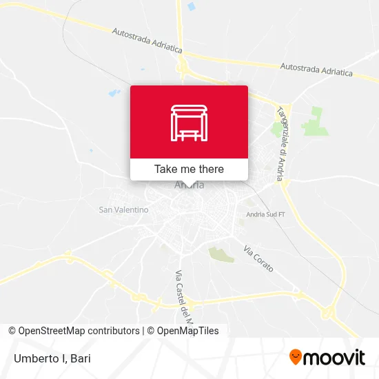 Umberto I map