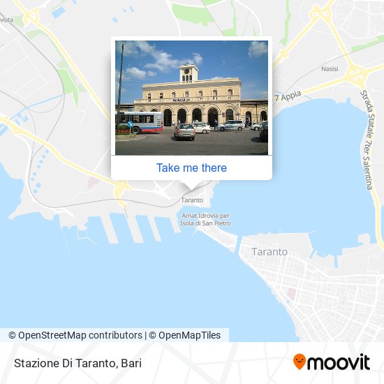 Stazione Di Taranto map