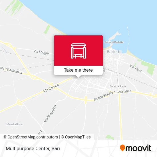 Multipurpose Center map