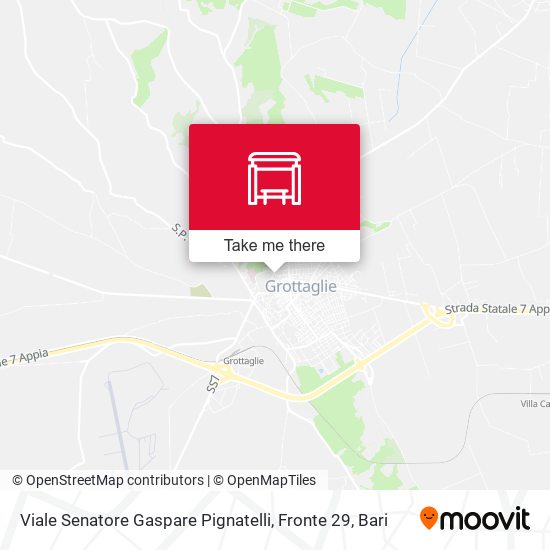 Viale Senatore Gaspare Pignatelli, Fronte 29 map