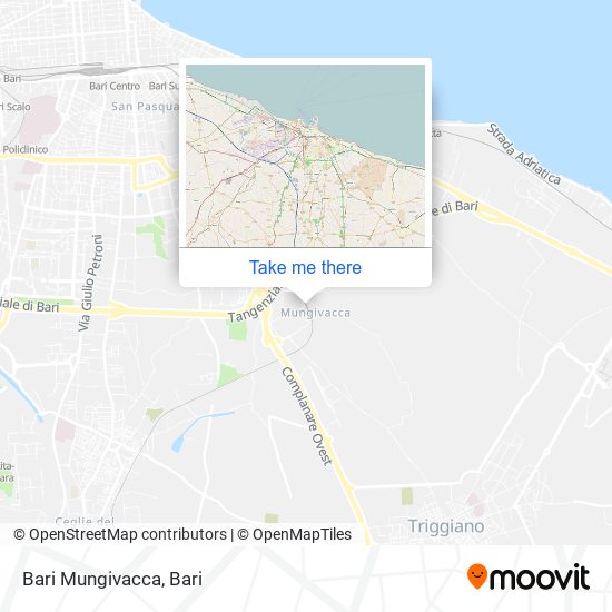 Bari Mungivacca map