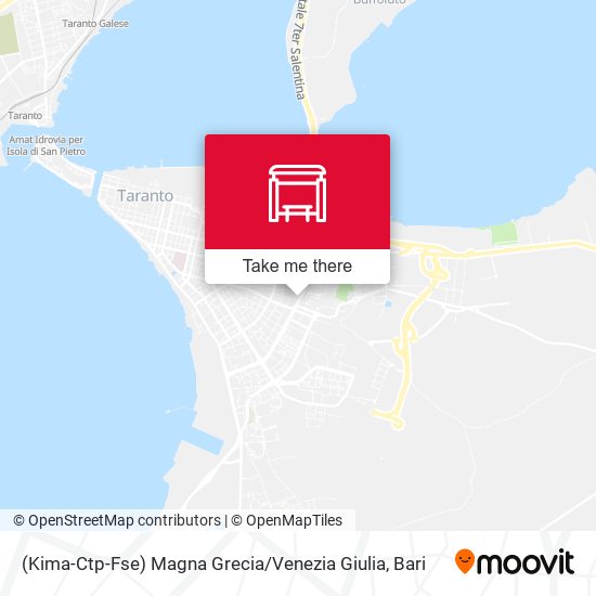 (Kima-Ctp-Fse) Magna Grecia / Venezia Giulia map