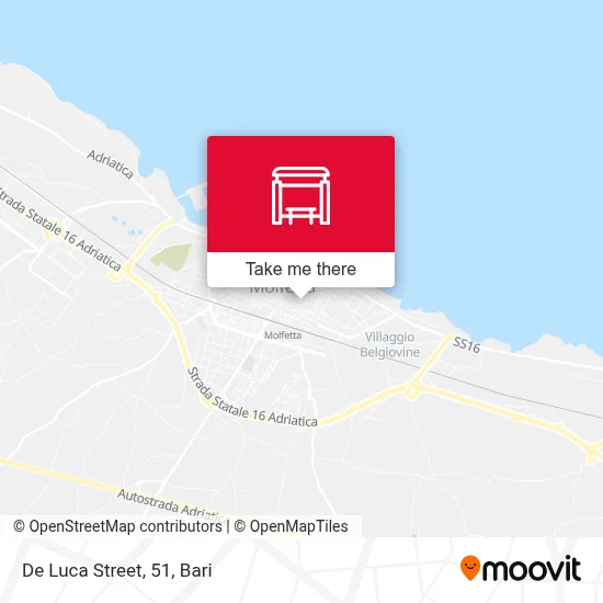 De Luca Street, 51 map