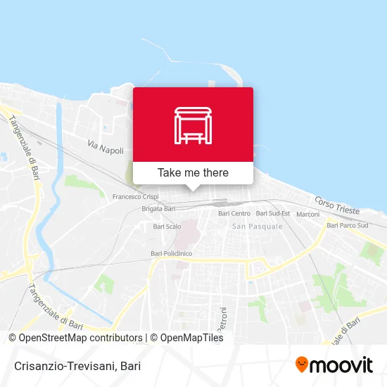 Crisanzio-Trevisani map