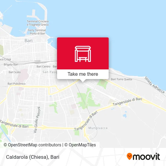 Caldarola (Church) map