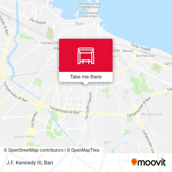 J.F. Kennedy III map