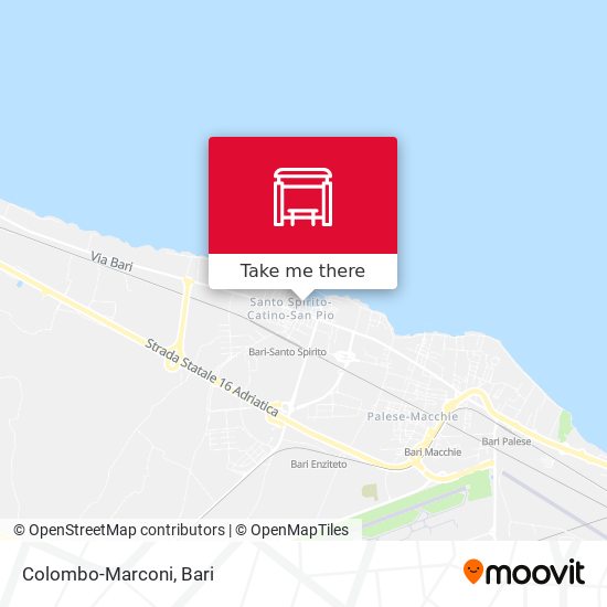 Colombo-Marconi map