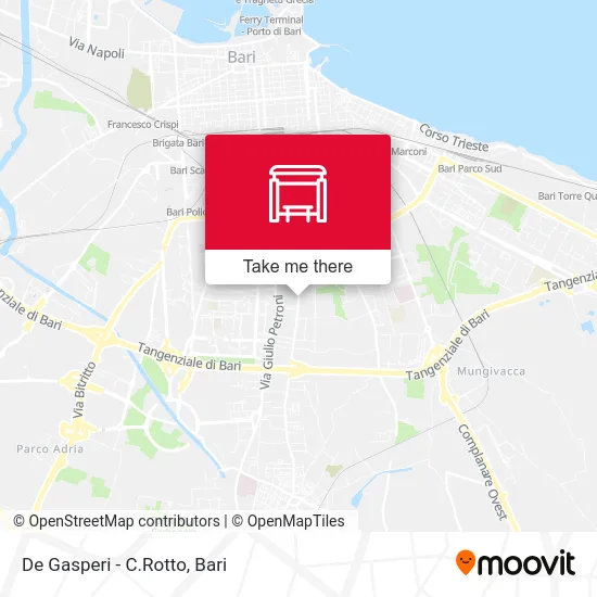 De Gasperi - C.Rotto map