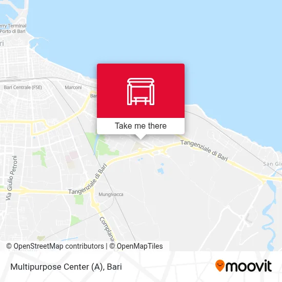 Multipurpose Center (A) map