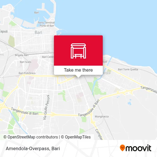 Amendola-Overpass map