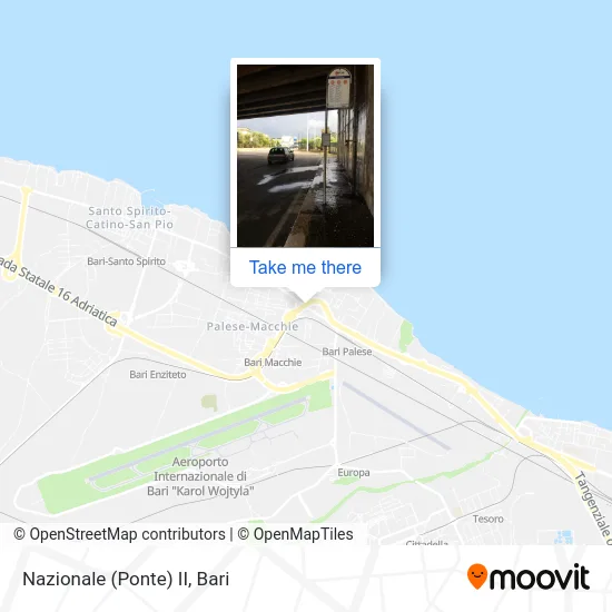 National Bridge II map