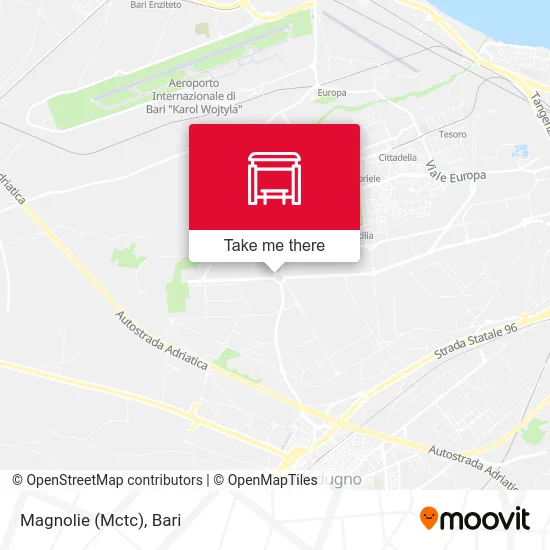 Magnolias (MCTC) map