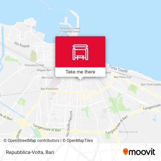 Repubblica-Volta map