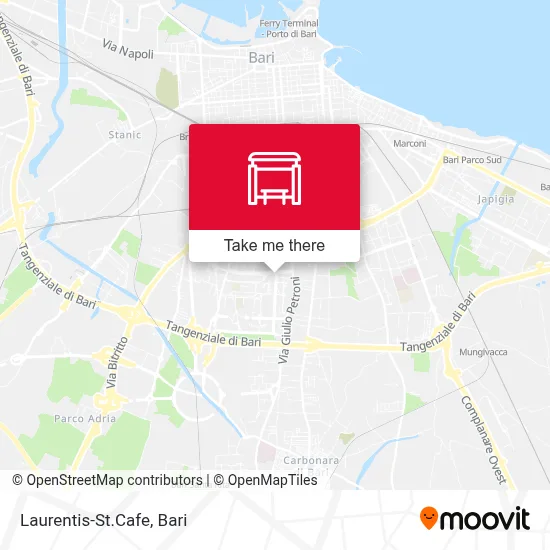 Laurentis-St.Cafe map