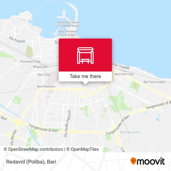 Redavid (Poliba) map