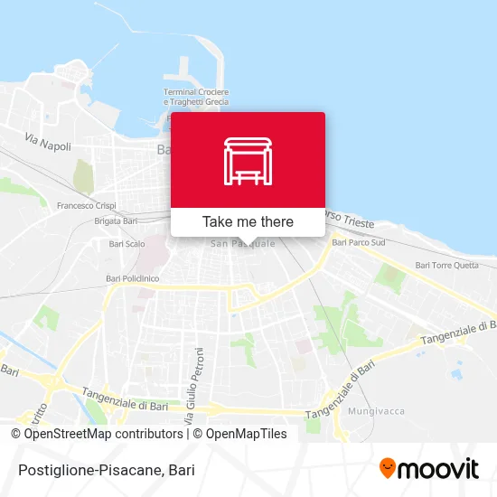 Postiglione-Pisacane map