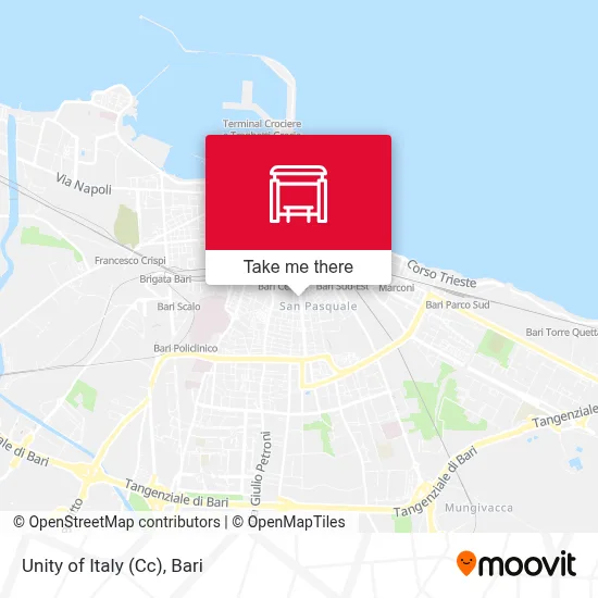 Unity of Italy (Cc) map