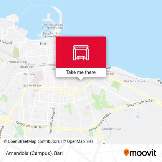 Amendola (Campus) map