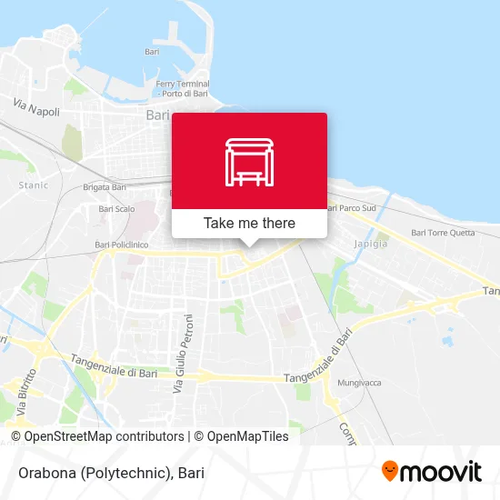 Orabona (Polytechnic) map